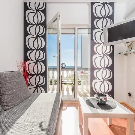 Daire In With Sea View, Balcony, Air Conditioning, Wifi 3492-3 *